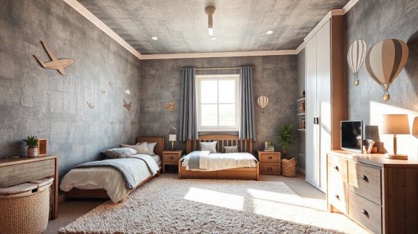 10 idées de papiers peints originaux pour la chambre garçon