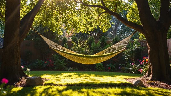 Aménagez votre extérieur avec un hamac pour une évasion relaxante