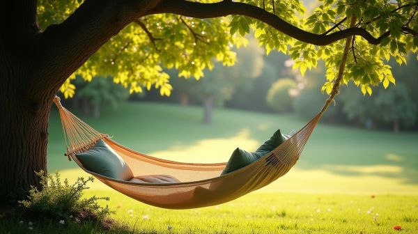 Un hamac peut transformer votre espace extérieur en oasis de détente